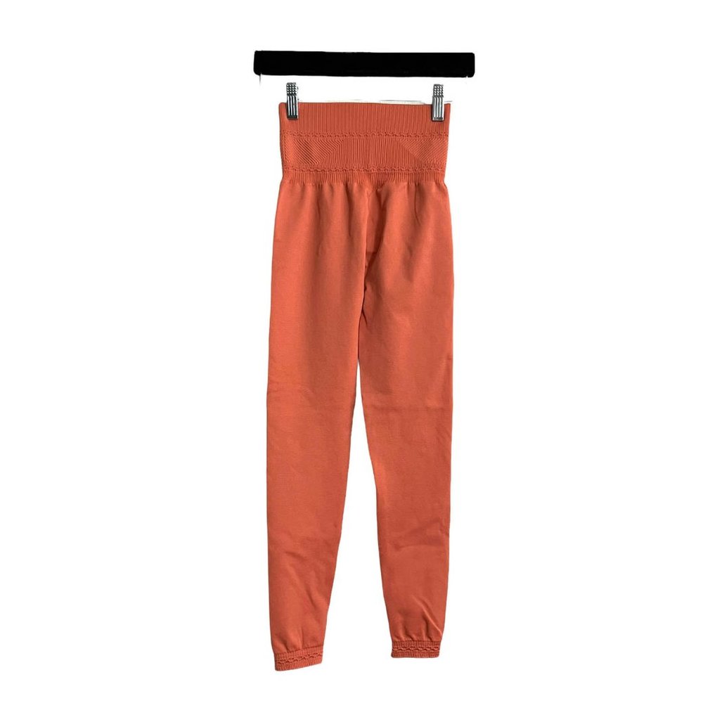 Gymshark High Rise Studio Seamless Leggings Burnt Orange